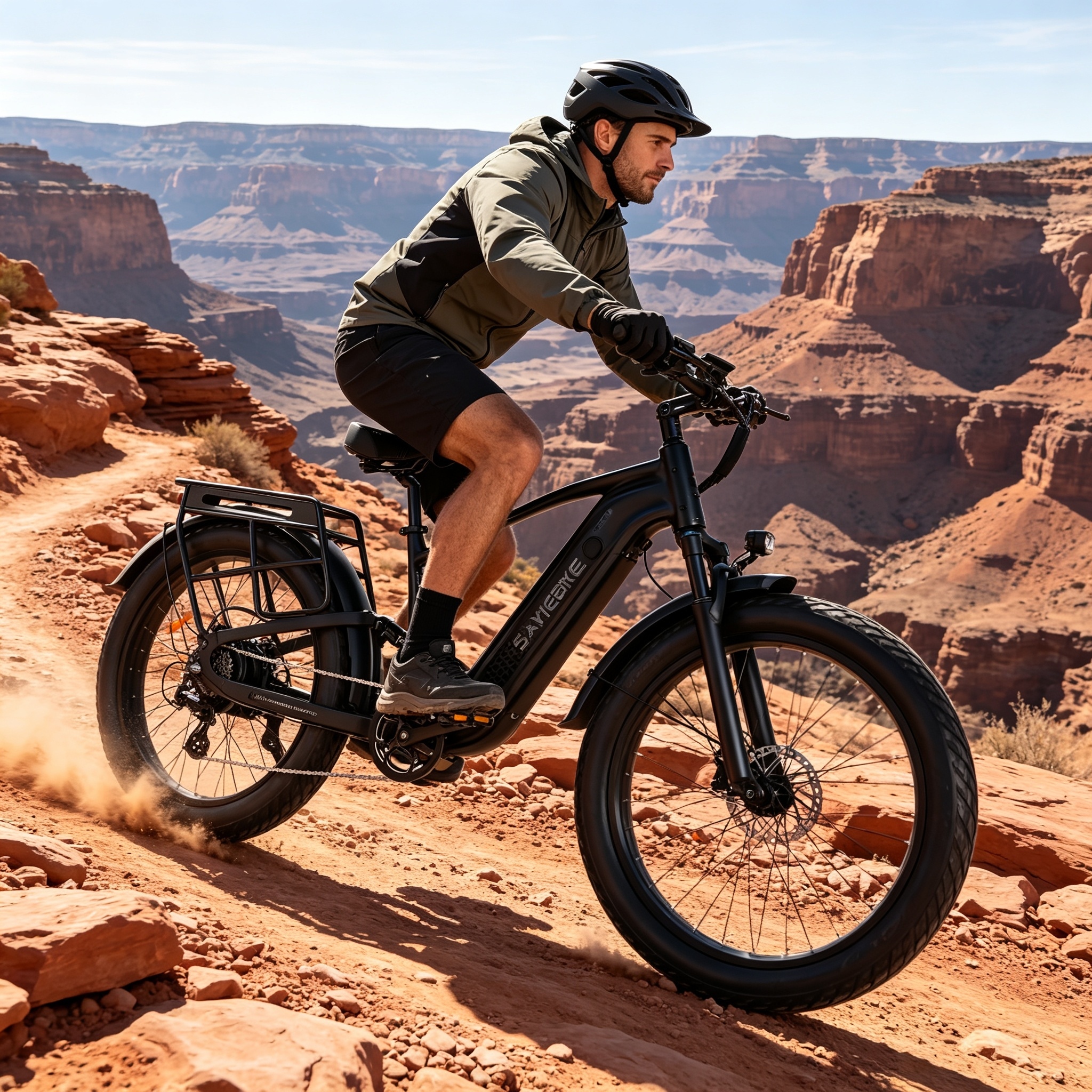 Road Bike Tire - SAMEBIKE Storm 1800W Fat Tire Electric