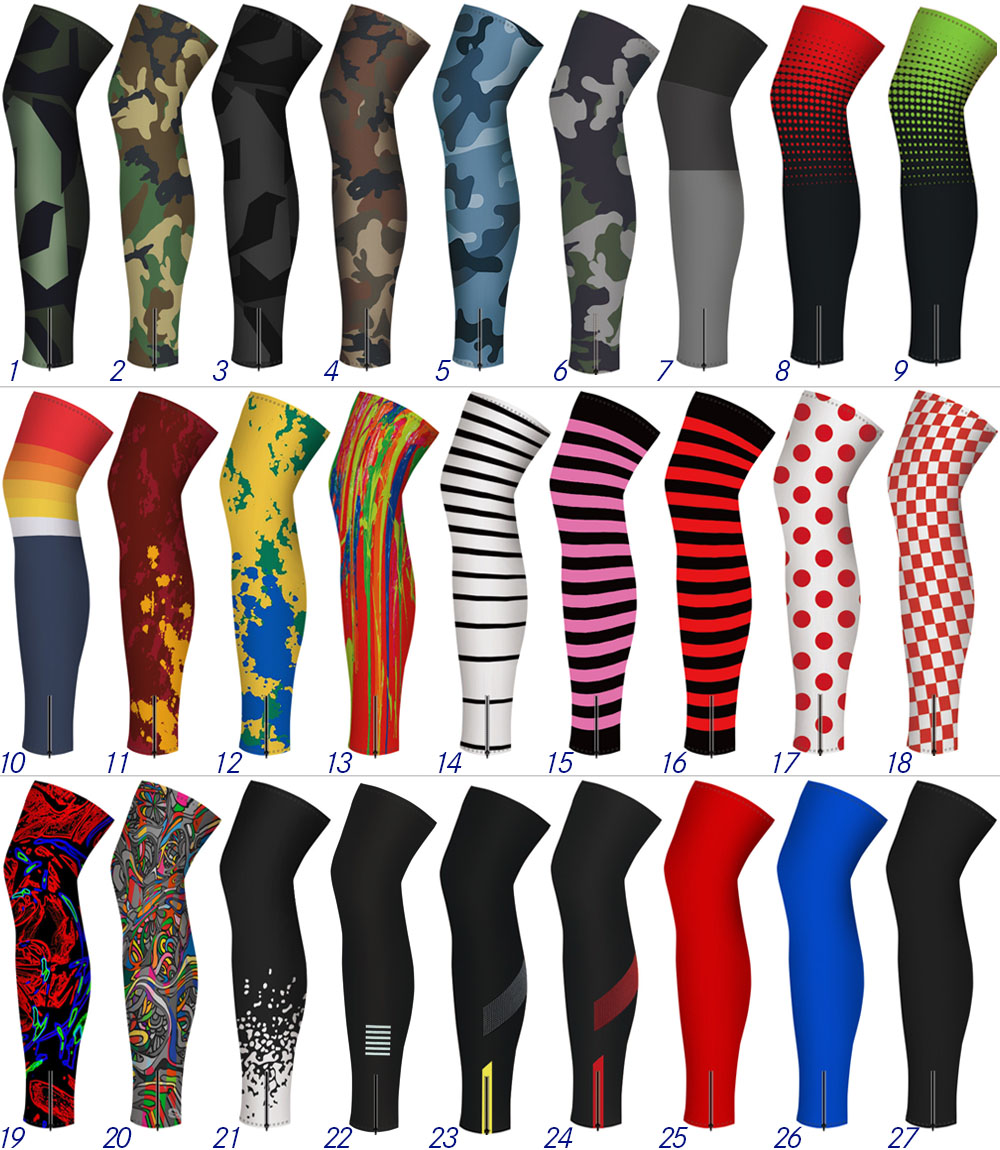Cycle Gear - Thermal Fleece Cycling Leg Warmers, MTB