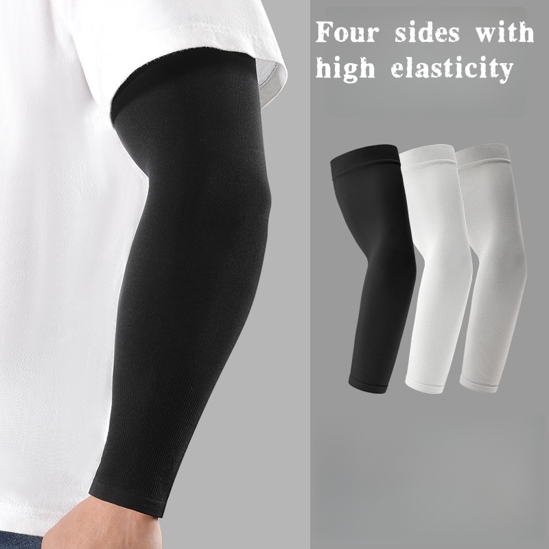 Cycle Gear - 2pcs Ice Silk Arm Sleeves, Breathable