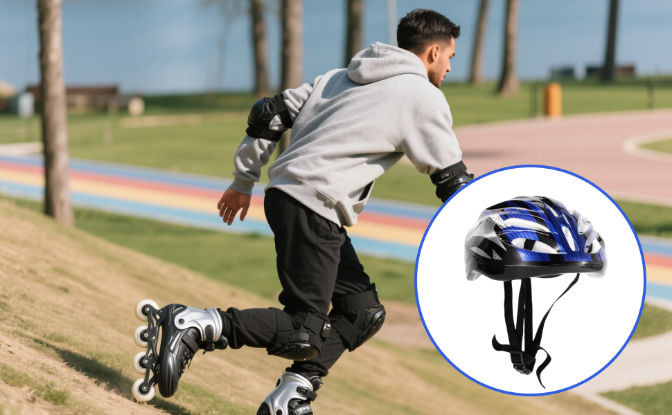 Cycling Gear Helmet - Roller Skating Helmet Lightweight Outdoor Sports