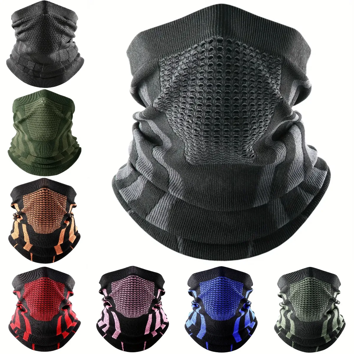 Cycling Face Mask - Colors Winter Breathable Comfortable Thermal Knitted