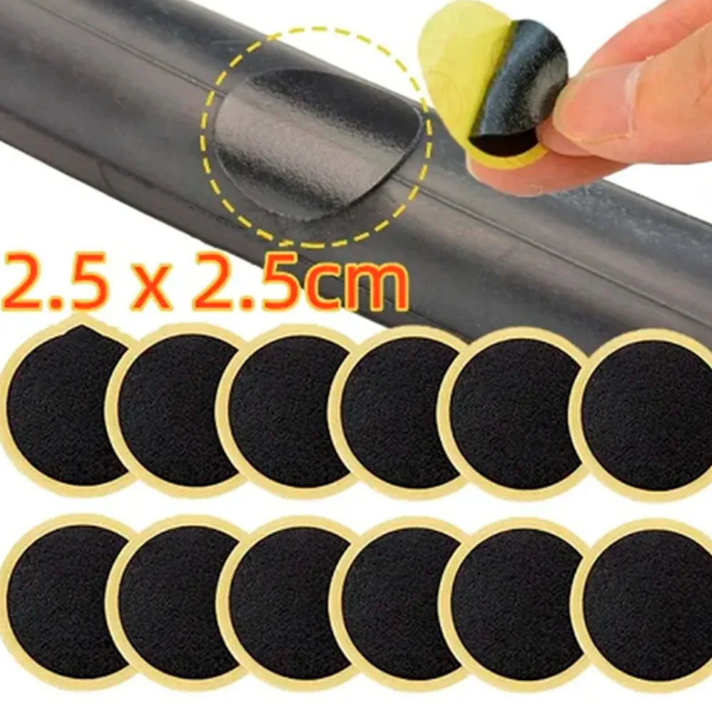 Road Bike Tire - Self-Stick Bicycle Tire Patches Glueless Emergency