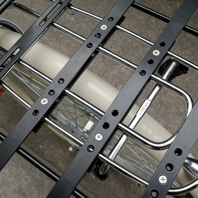 Cycling Gear Shelf - Universals Bike Cargo Rack Removable Metal