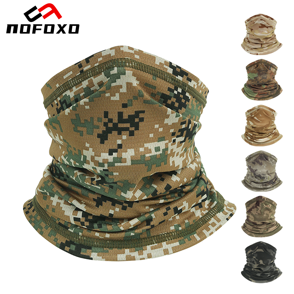 Cycling Face Mask - NOFOXO Summer Sports Neck Gaiter Bandana