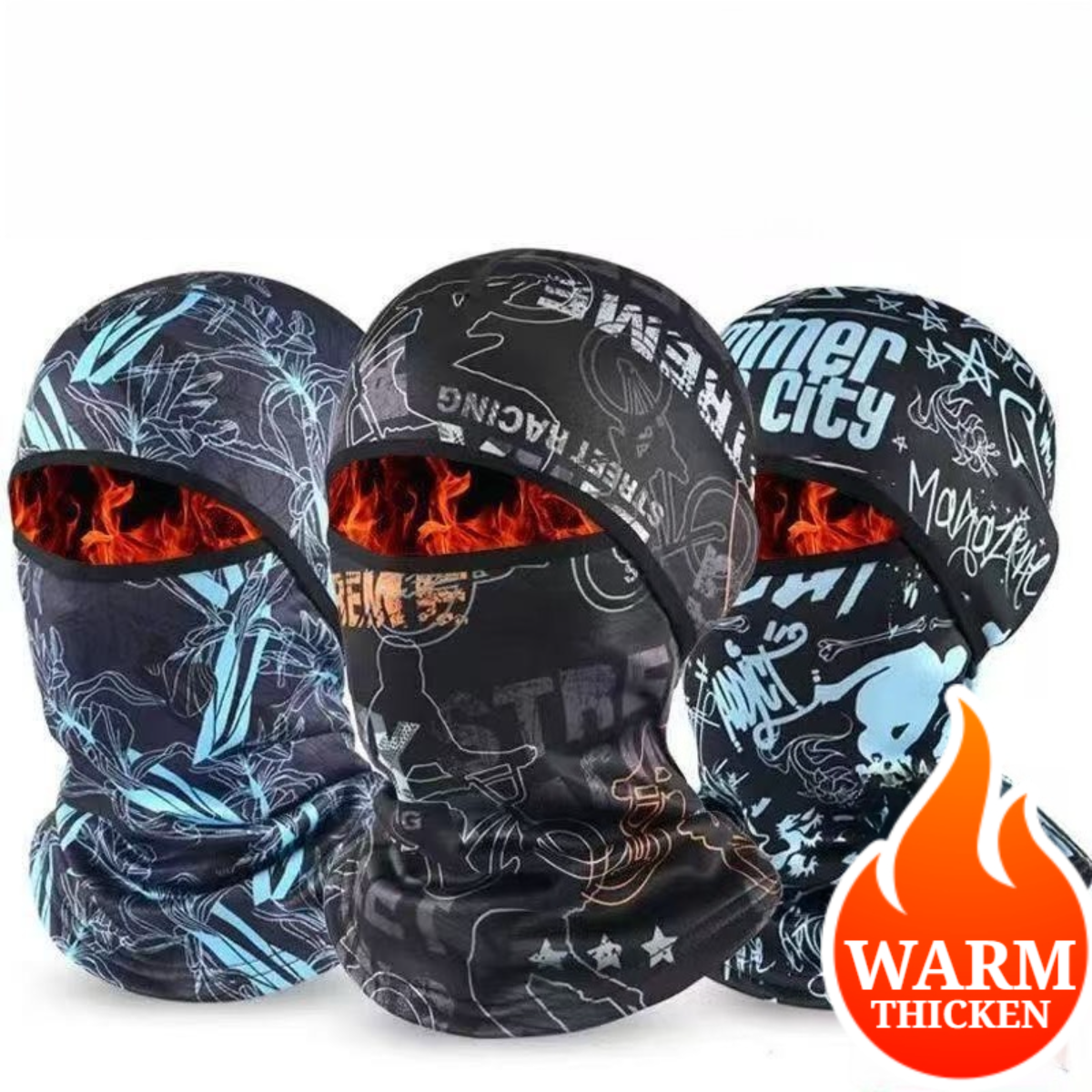 Winter Cycling Gear Essentials - Outdoor Cycling Full Mask Winter Headwear