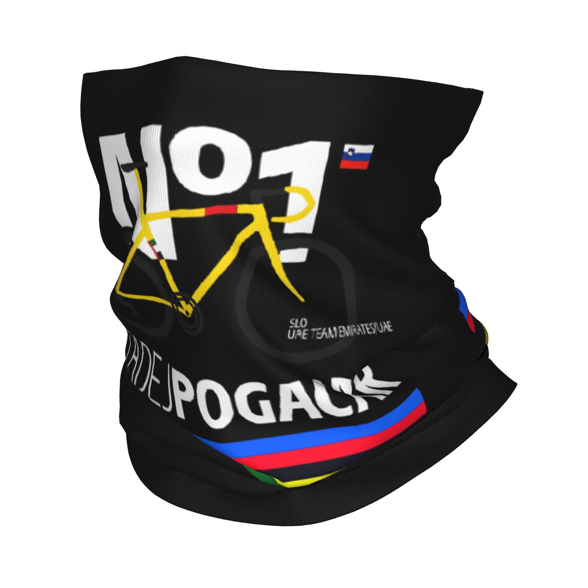 Cycling Face Mask - Tadej Pogacar Bicycling Bandana Neck Gaiter