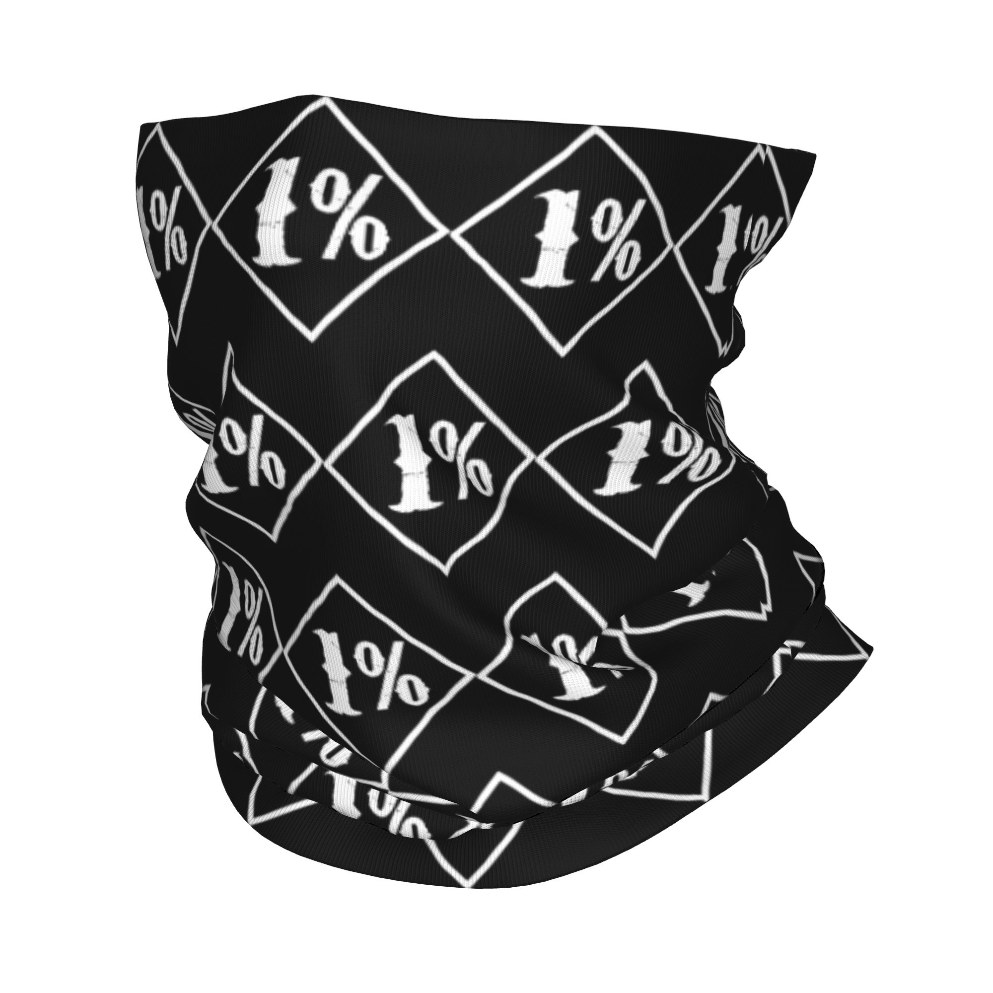 Cycling Face Mask - One percenter 1% Bandana Neck Cover