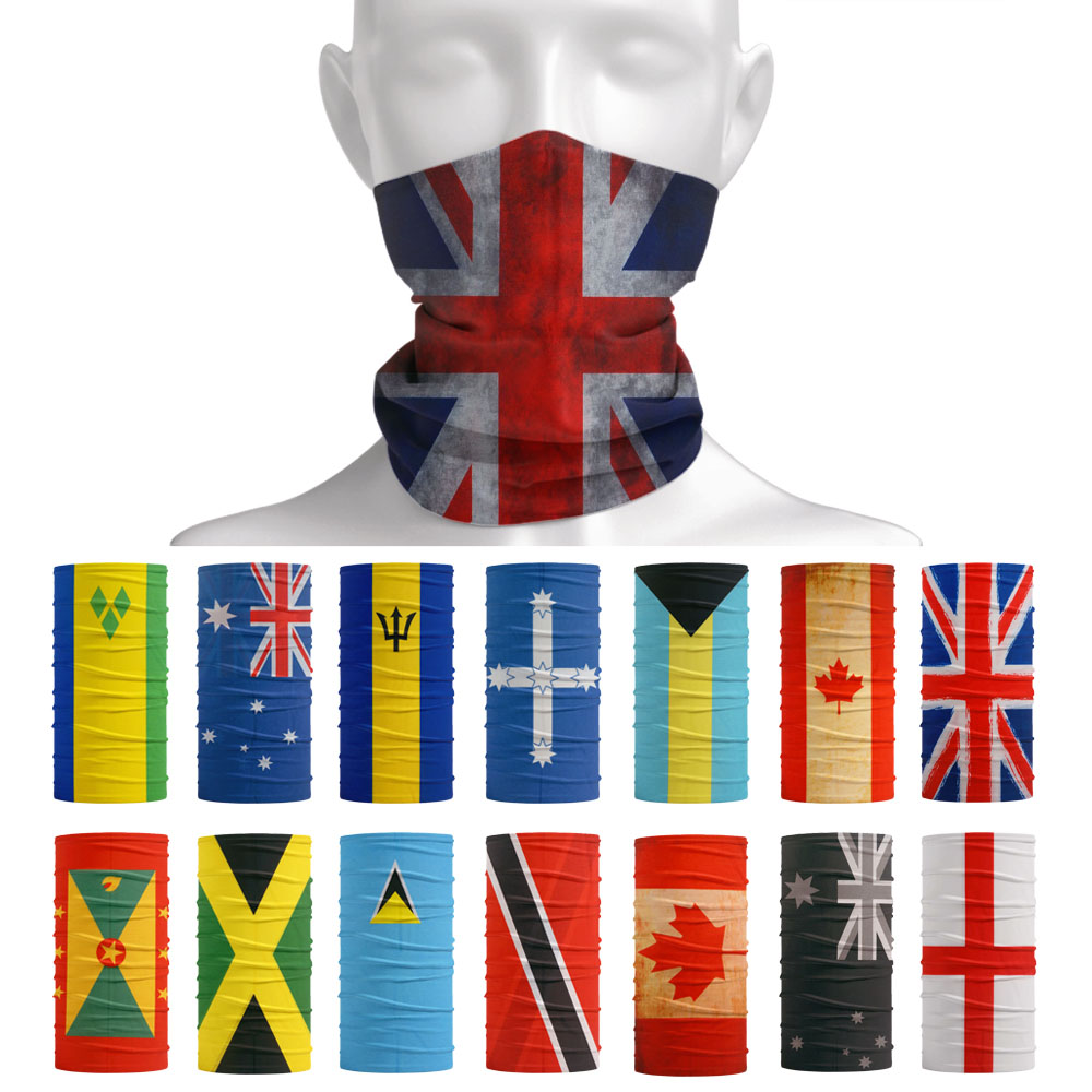 Cycling Gear Uk - Commonwealth of Nations Flag Bandanas Multifunctional