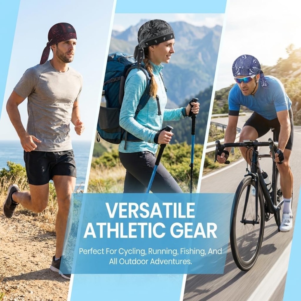 1-5pcs Cooling Skull Cap Helme - Cycling Gear Helmet review and price