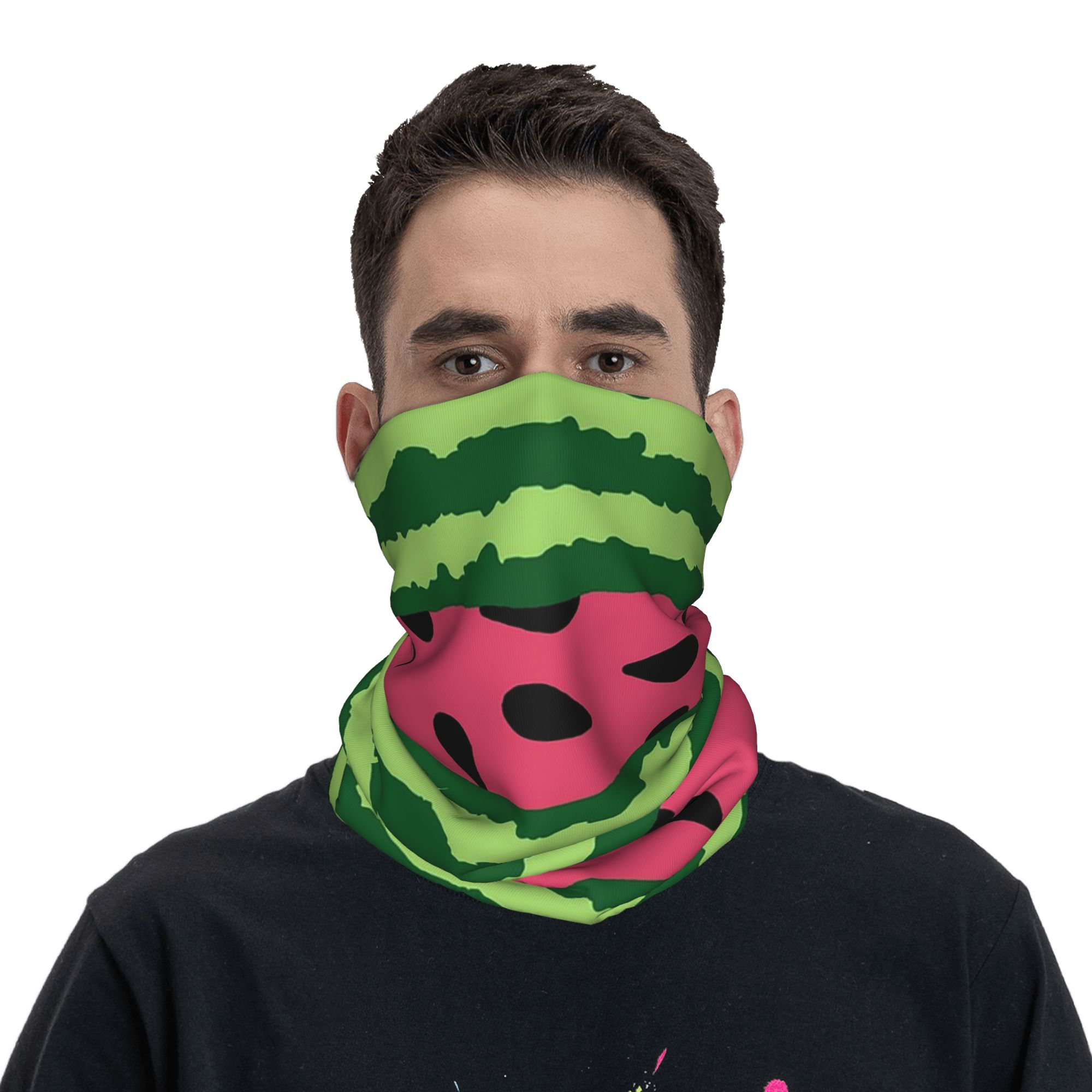 watermelon Bandana Neck Gaiter - Cycling Face Mask review and price