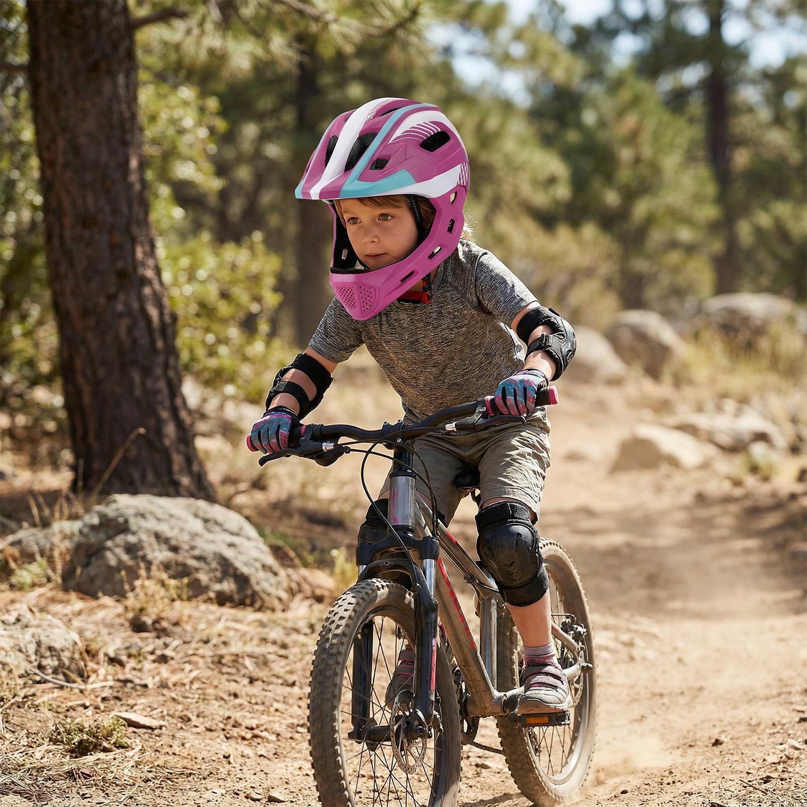 Youth Full Face Helmet Cycling - Cycling Gear For Beginners review and price