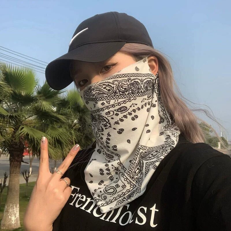 Fashion Punk Sunscreen Mask Fo - Cycling Face Mask review and price