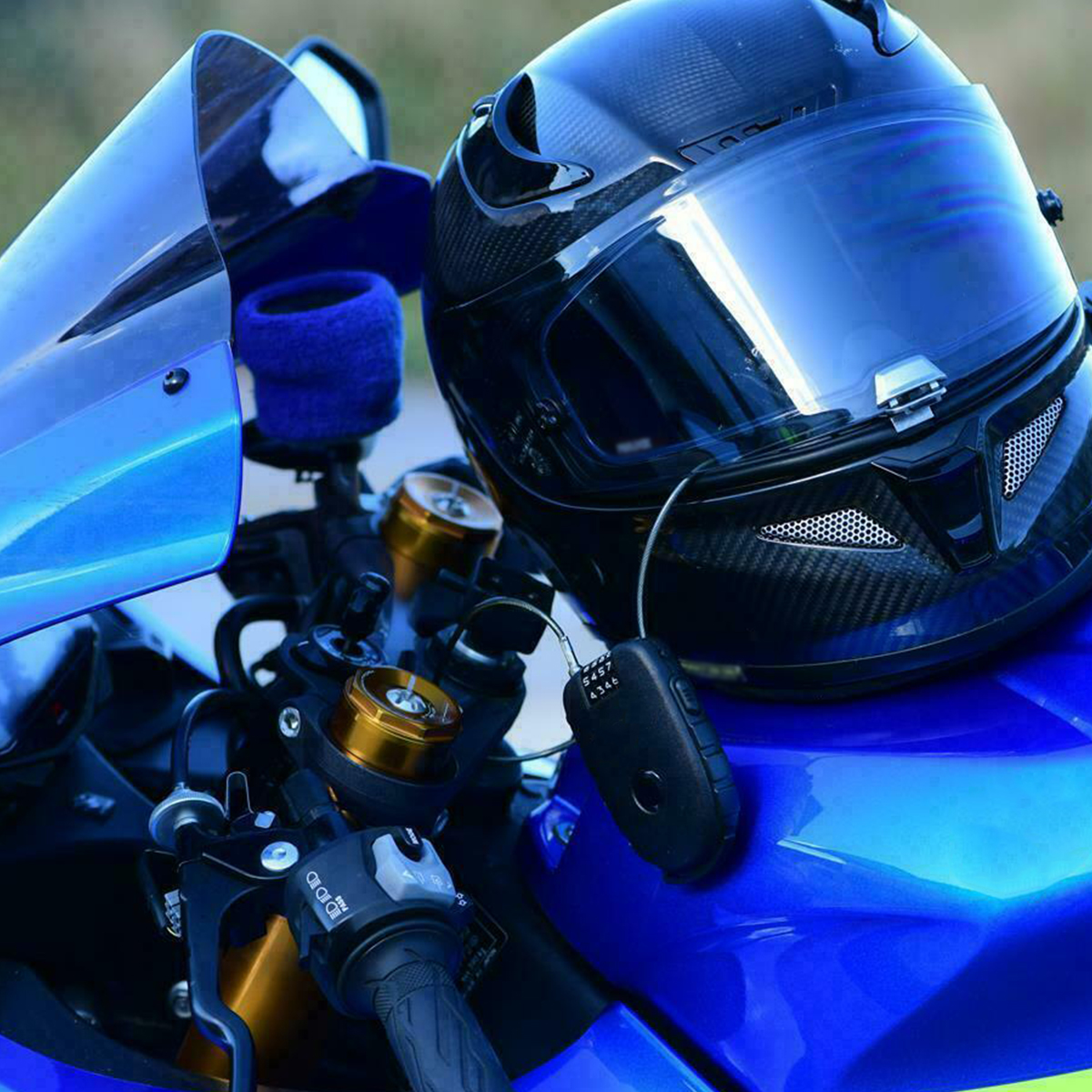 Motorcycle Steel Cable Code Lo - Cycling Gear Helmet review and price
