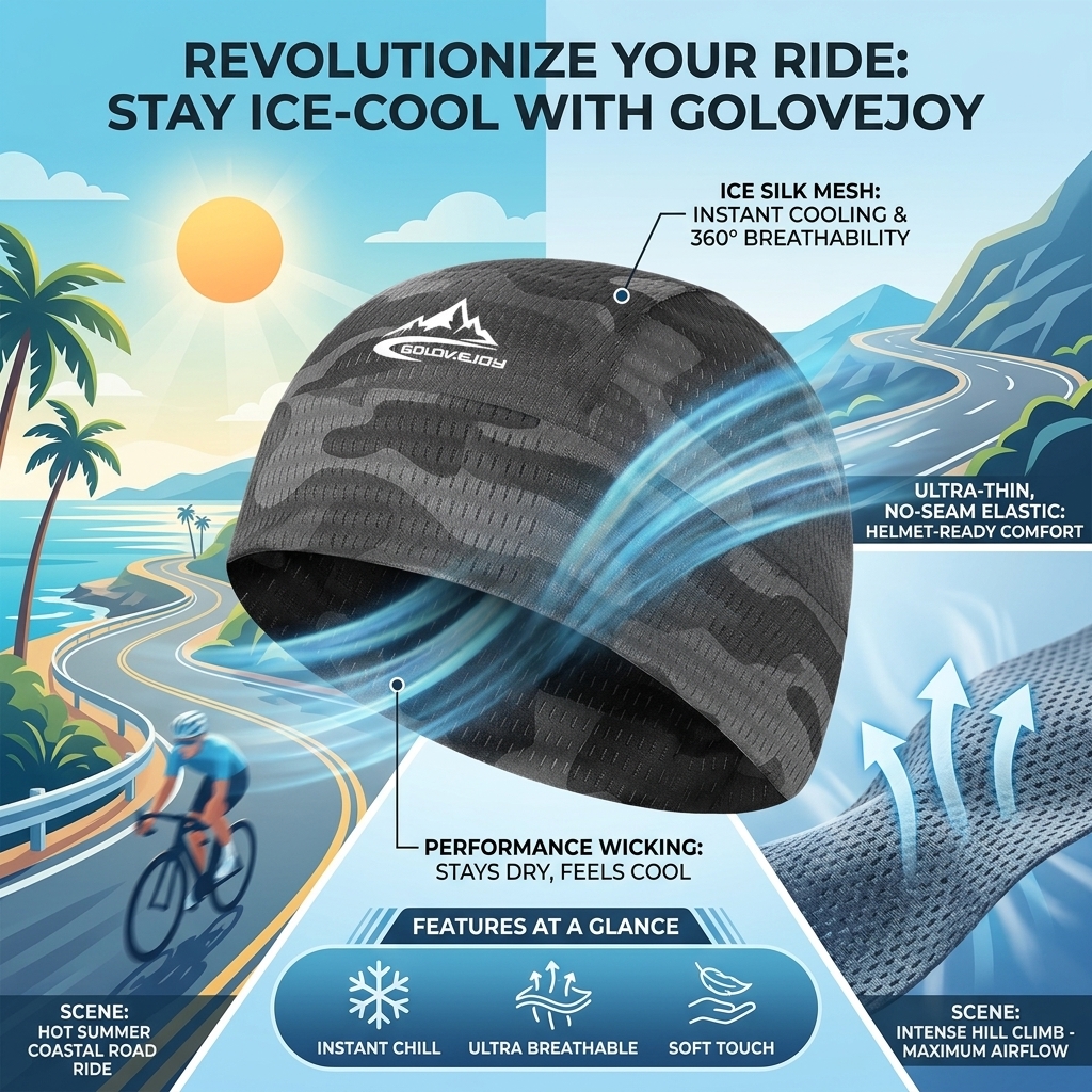 Cooling Skull Cap Helmet Linin - Cycling Gear Helmet review and price