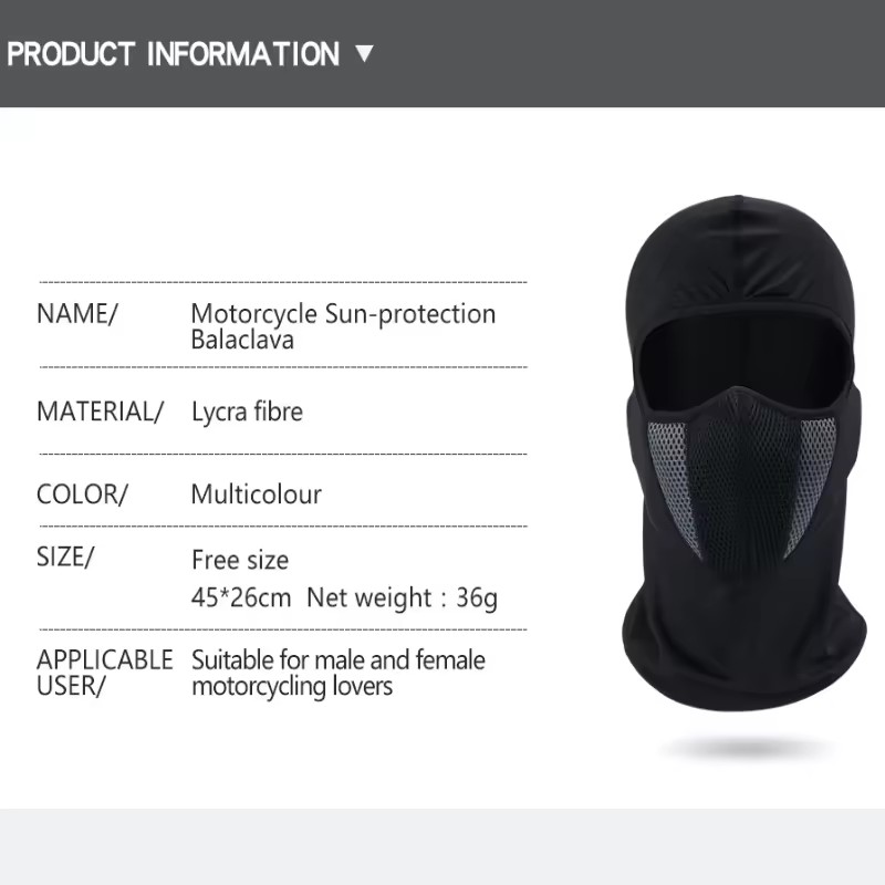 Full Face Mask Cycling Windpro - Cycling Face Mask review and price