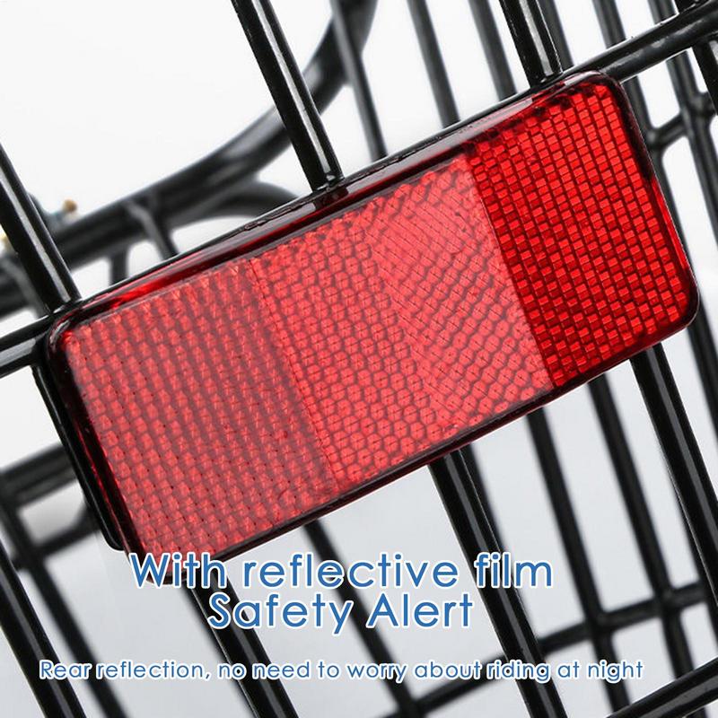 Bike Rear Basket Metal Bicycle - Cycling Gear Shelf review and price