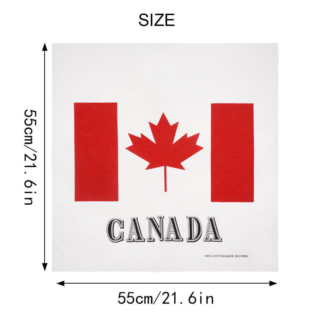 Hip Hop Canada Flag Bandana Me - Cycling Gear Canada review and price
