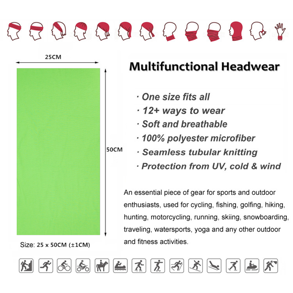 Neon Color Camping Headband Ma - Cycle Gear review and price