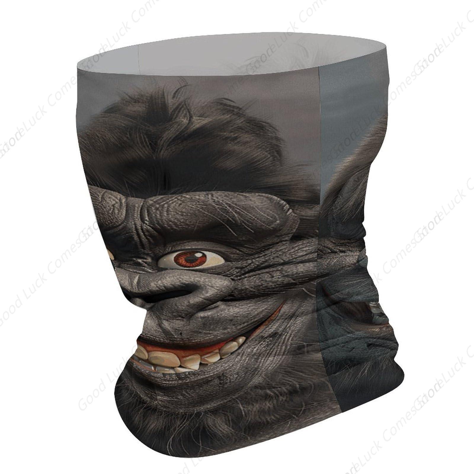 Smiling Gorilla Photo Bandana  - Cycling Face Mask review and price