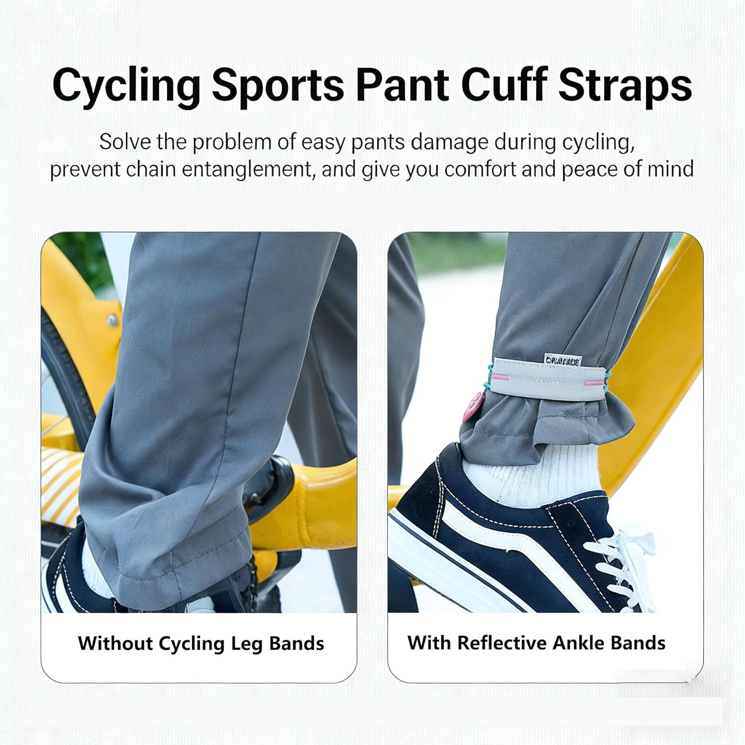 Reflective Cycling Pants Strap - Cycle Gear review and price