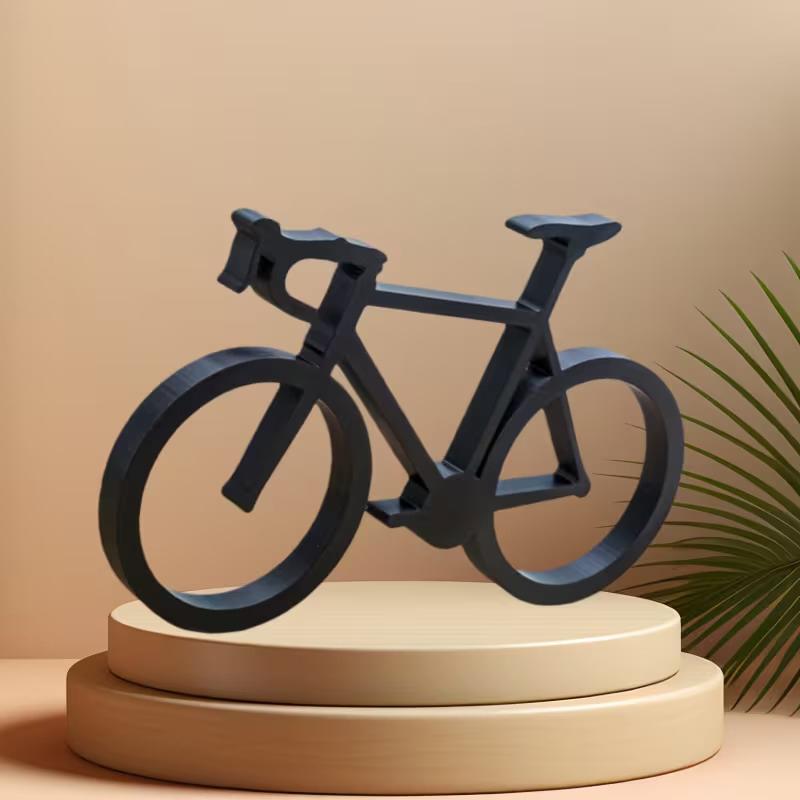 Bicycle Sculpture 3D Printed M - Cycling Gear Shelf review and price