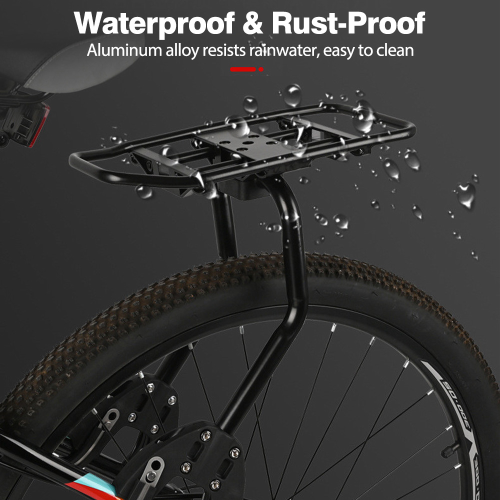 Bicycle Luggage Carrier Cargo  - Cycling Gear Shelf review and price