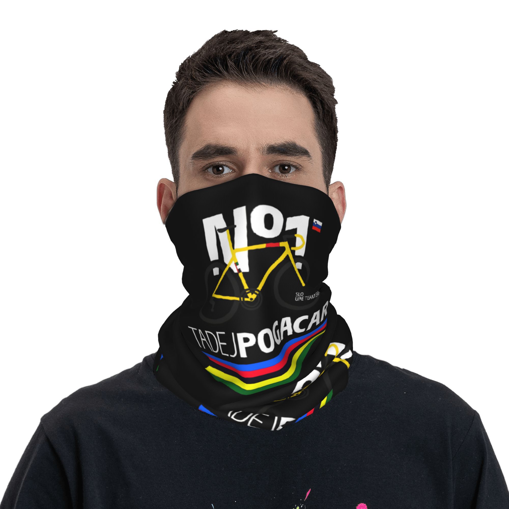 Tadej Pogacar Bicycling  Banda - Cycling Face Mask review and price