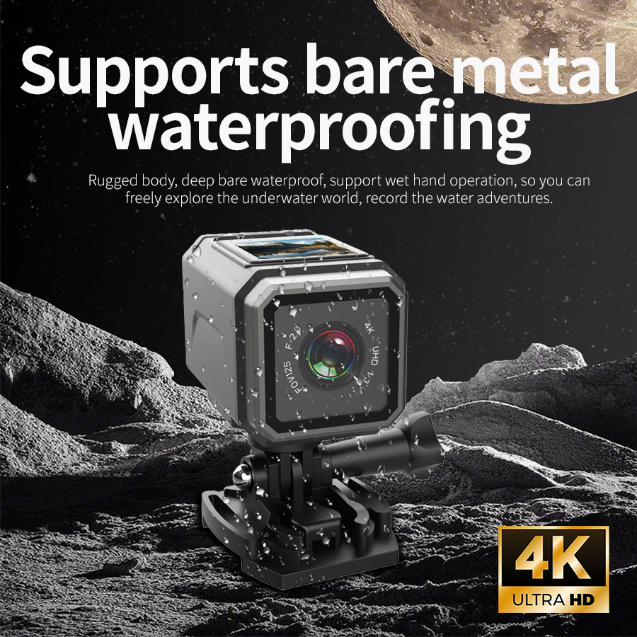 4K EIS Action Camera 125° Wide - Cycling Gear Helmet review and price
