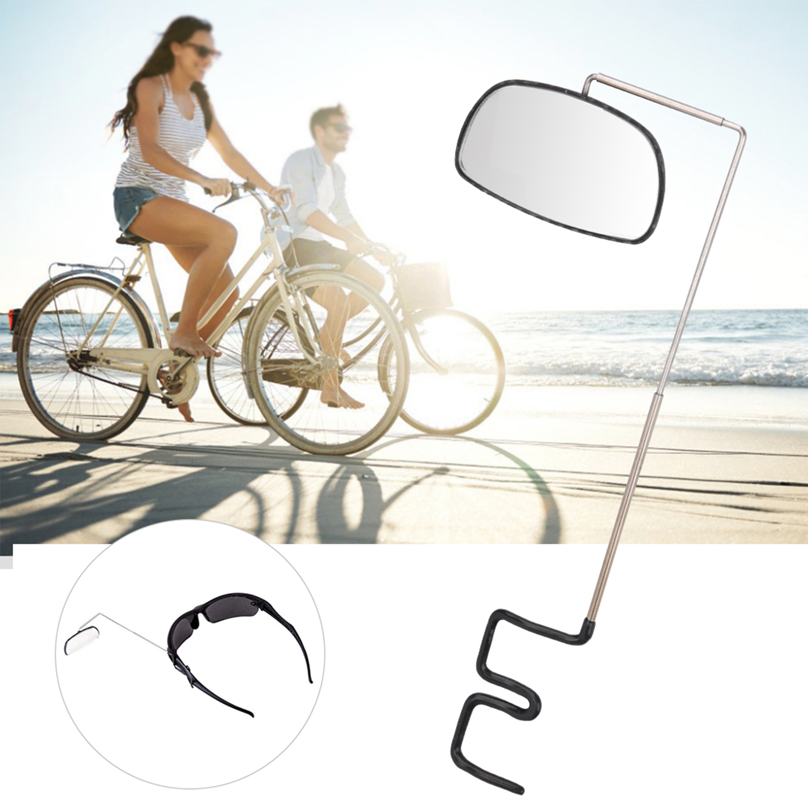 Rear View Mirror Adjustable An - Cycling Gear Helmet review and price