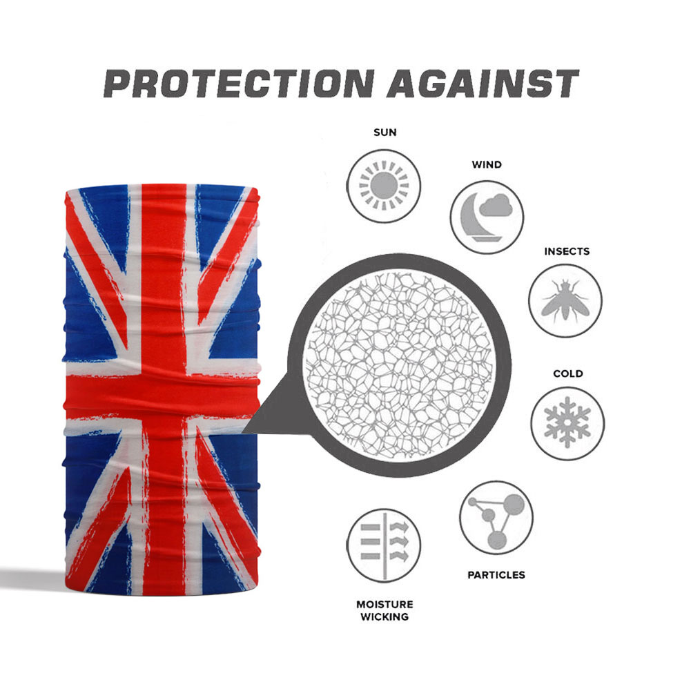 UK Union Flag Neck Tube Bandan - Cycling Gear Uk review and price